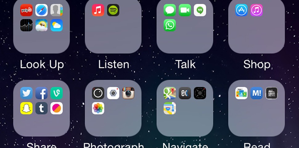 Aplicaciones del iPhone