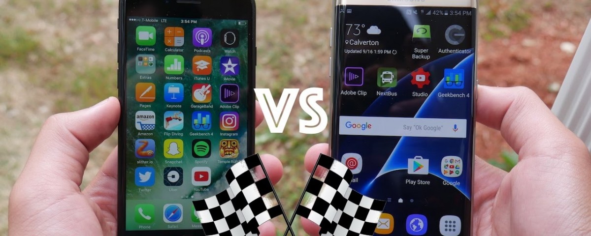 ¿Cuál es mejor? ¿iPhone 7 o Galaxy S7?