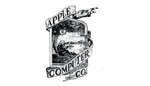 Primer logo de Apple